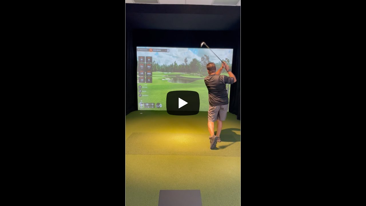 Frozen Ropes TrackMan Golf Room Tour