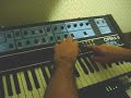programming a Siel Opera 6 analogue synth