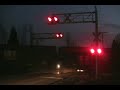Indiana RR Train at RR XING, Bloomington, Indiana Indiana RR Train at RR XING, Bloomington, Indiana