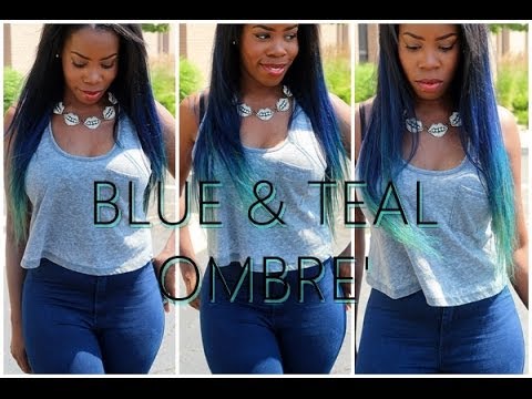 how to dye weave blue