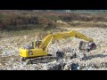 Komatsu PC290 NLC al lavoro presso la discarica di Grumolo delle Abbadesse (Vi) Komatsu PC290 NLC al lavoro presso la discarica di Grumolo delle Abbadesse (Vi)