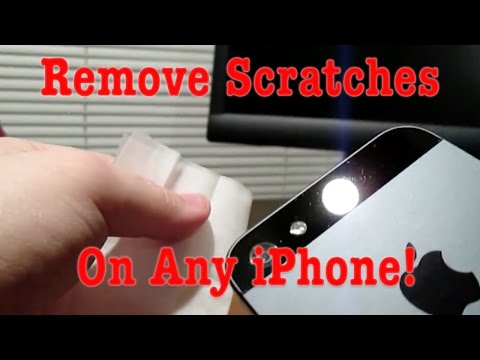 how to get rid of scratches on iphone