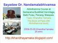 2008-03-09 KhandhaYamaka 25