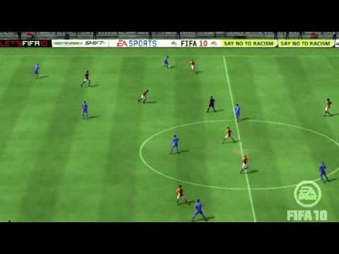 Refferee tackles player (FIFA 10)!