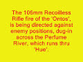 M50A1 Ontos at Hue: 1968 M50A1 Ontos at Hue: 1968