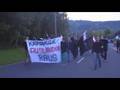 Spontandemonstration nach Ausländergewalt in Suhl
