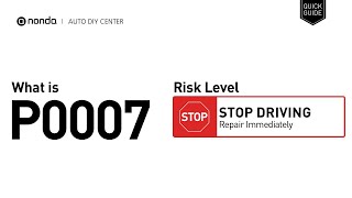 dtc p0007 - Rozwiązanie problemu