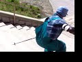 Skiing the Stairs Skiing the Stairs