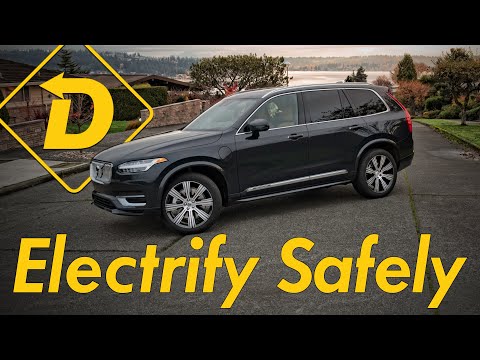2021 volvo xc90 t8 recharge is a safe way to go electric
