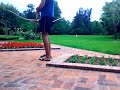 Bow and arrow shot at 40 yards