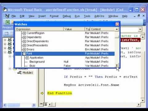 how to troubleshoot vba excel