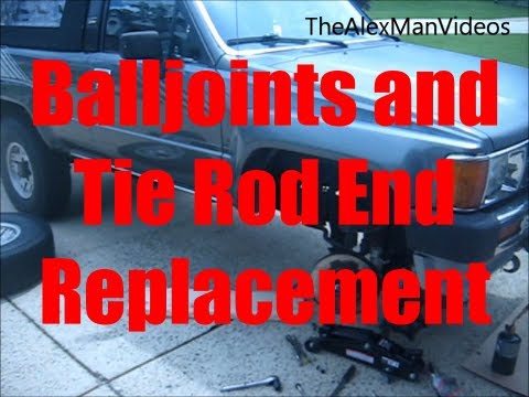 How To Replace Balljoints and Tie Rod Ends: IFS Toyota Trucks and 4Runners