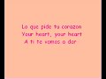 Las divinas-letra