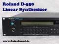 Roland D-550 (D-50 rack module) Linear Synthesizer