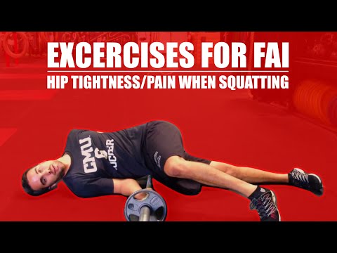 how to relieve squat pain