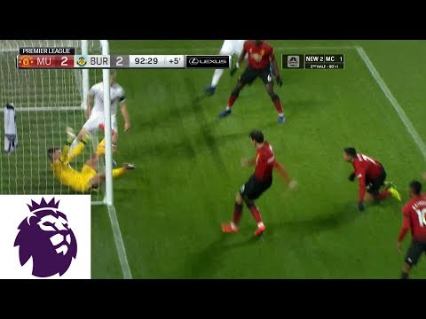 Video: Man United's Lindelof scores stoppage-time equalizer v. Burnley | Premier League | NBC Sports