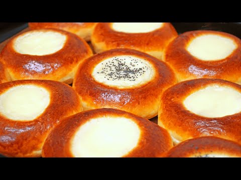 МНОГИЕ ПРОСИЛИ ЭТОТ РЕЦЕПТ! Булочки из детства! Как пух! | Кулинарим с Таней
