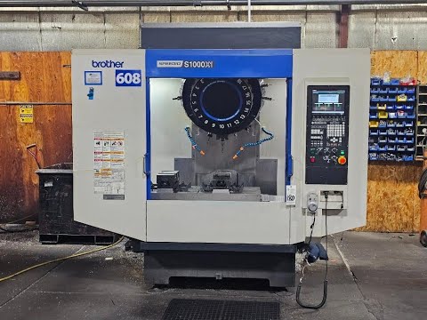 2015 BROTHER SPEEDIO S1000X1 CNC Drilling and Tapping Centers | Silverlight CNC, Inc (1)