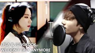 J FLA & Jungkook - We Dont Talk Anymore ( Mash