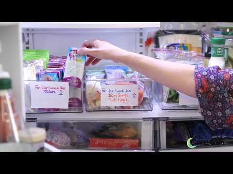 how to organize fridge