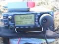Buddipole  4' Top Hat on 20m & IC703