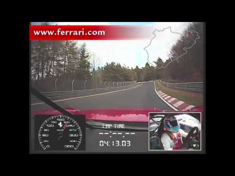Ferrari 599XX lap of the nurburgring Ferrari 599XX lap of the nurburgring