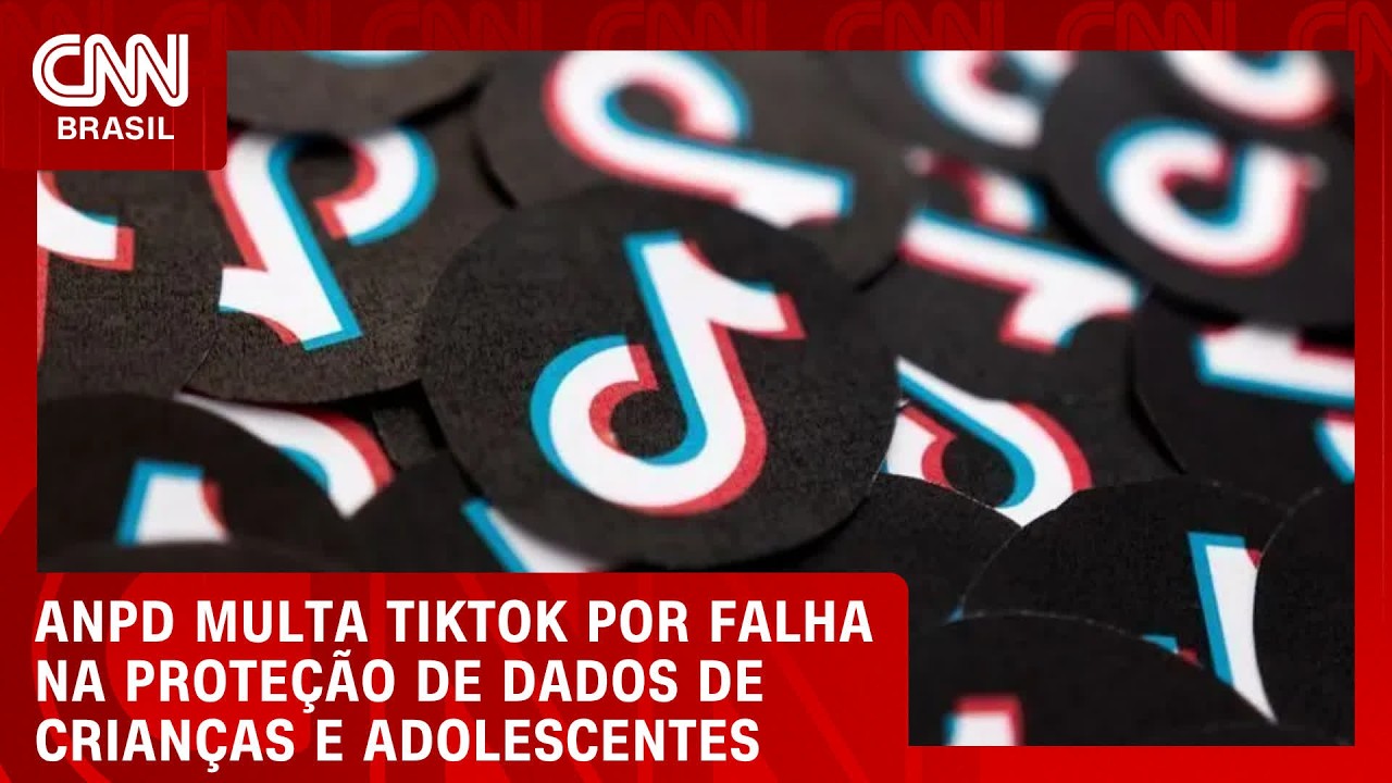 TikTok é multado por falhas na proteção de dados de crianças e adolescentes | LIVE CNN
