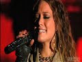Hilary Duff Singing The Getaway Live in L.A - 8/15/07