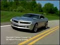 Chevrolet Camaro concept car in action Chevrolet Camaro concept car in action