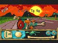 a pretty mediocre game... plain and simple. to give you an idea, take super mario kart and road rash. then, remove nearly everything that was good about the gameplay. once you've done that, make the visuals look dull and throw in somewhat slippery controls on top of all that and low quality music. now think for a second what hardware this game is operating on. yeah, it doesn't make much sense to me either. the game is playable, but there are better racing alternatives for the original genesis/md (though you don't have too many options on the sega cd to be honest). the sega cd port has a nice cartoony opening intro but a lower framerate than other versions of the game during actual races (including the 32x port). in the game, you simply choose a racer (several new characters as well as chuck rock and junior from, well, the 