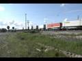 BNSF Z-train cruises through the curver east of Ballico, CA