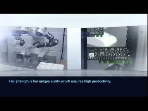 hizook - This is the Frida Humanoid robot concept from ABB. Learn more from Hizook -- http://www.hizook.com/blog/2011/07/31/foxconn-looking-deploy-1-million-robots-ch...