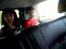 in the car goin to benny honas in the car goin to benny honas