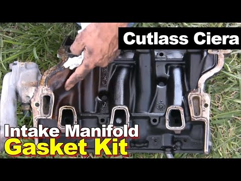 1995 Cutlass Ciera SL Intake Manifold Gasket Replacement
