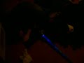 Alex hitting me while i have my lightsaber