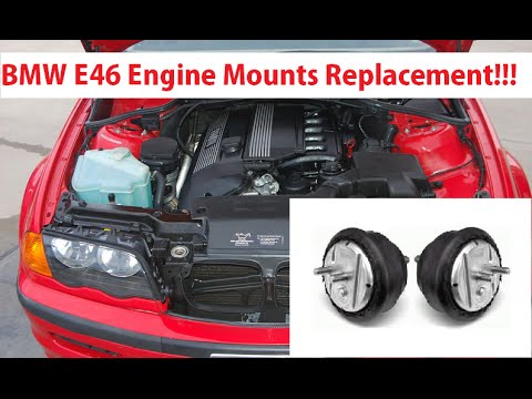 BMW e46 engine mount replacement 1999-2005 323 325 328 330