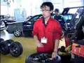 FCIT＊We attached tires to a magnesium wheel.