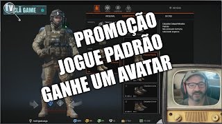 Warface | Promoção Jogue Padrão ganhe um Avatar