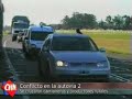 Se cruzaron camioneros y productores en la ruta 2 - 2 Se cruzaron camioneros y productores en la ruta 2 - 2
