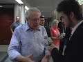 Mike Gravel Spin Room Dartmouth Democratic Debate 9/26/07
