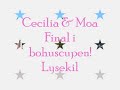 Moa och Cecilia Bohuscupen final