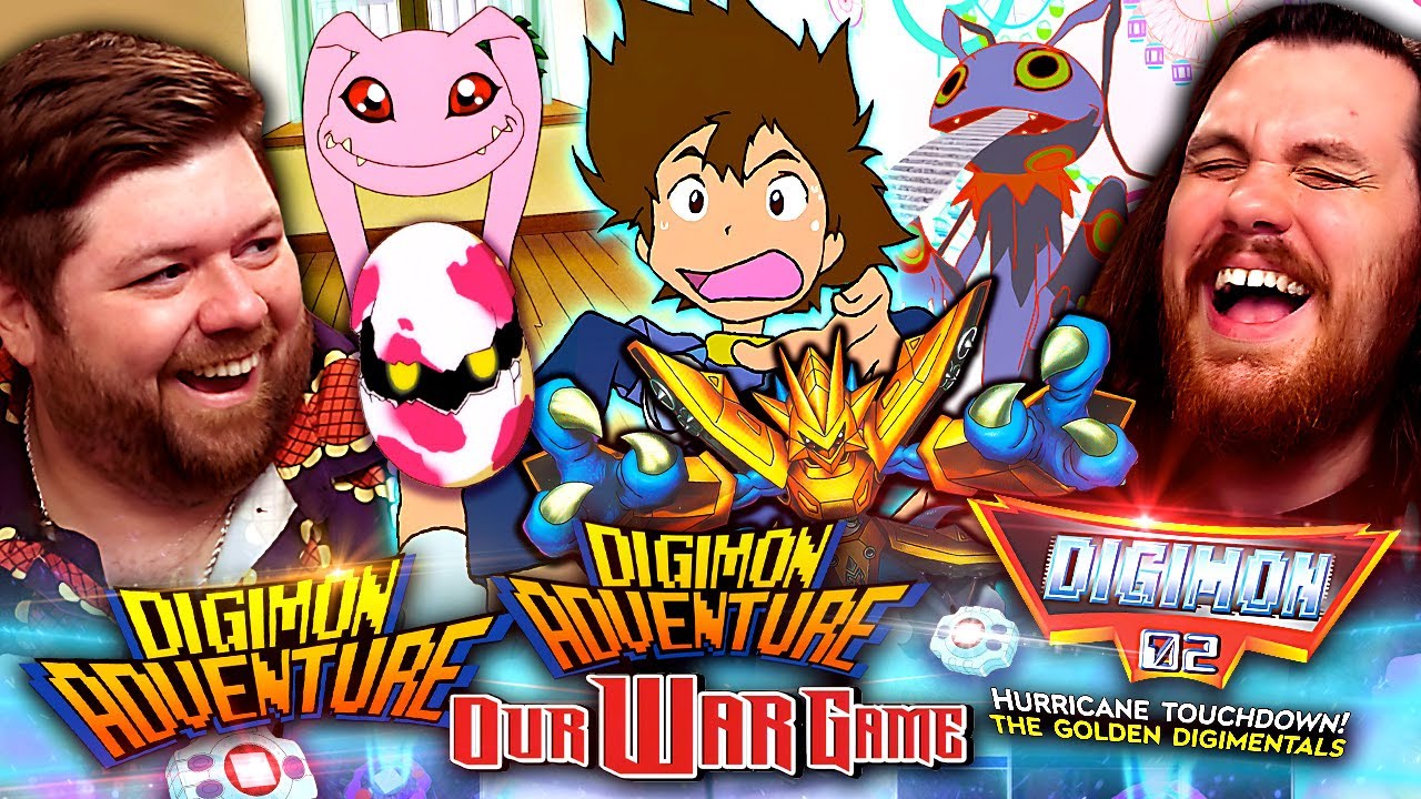 **DIGIMON** Movie 1, 2 + 3 First Time Reaction