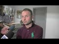 Tomasz Frankowski odpowiada na pytania dziennikarzy