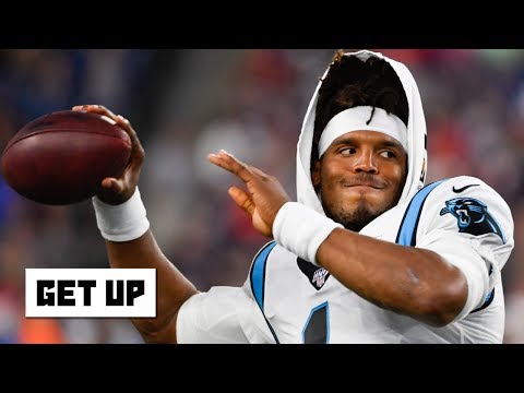 Video: Cam Newton suffers a sprained ankle in the Panthers' preseason game vs. the Patriots | Get Up