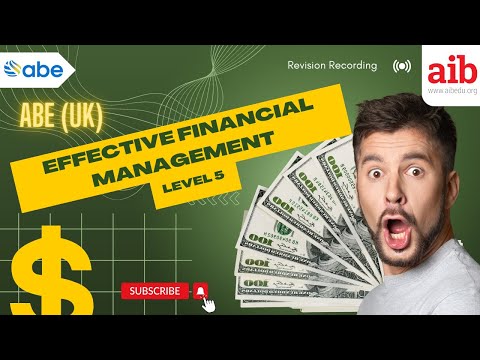 ABE UK Efficient Financial Management Level 5