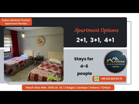 Medicana Hospital Balgat daily rental apartment