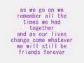 Graduation Song - Vitamin C - Lyrics