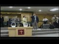 AJEC Regional Service (dedicated to the district leaders) that took place in Pompano, FL. The Agrupacion Remanente Fiel jammin for the lamb with the song Dame Uncion. Lead Singer Jafet, Guitar Johnathan, Bass (Group Leader) Yuyo, Drums Julito, Sax and percussion Nelson, Keyboard I don't know his name.
