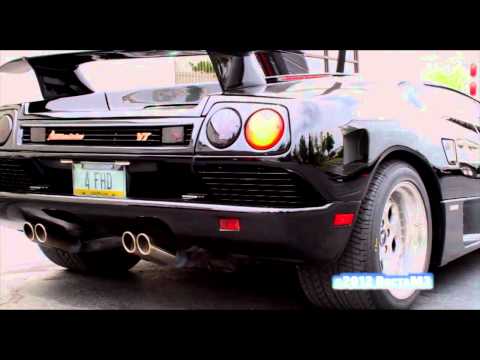 Lamborghini Diablo VT Beauty Shots & Exhaust Note