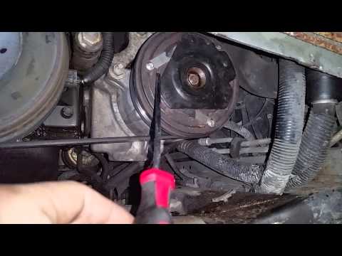 How to fix a grinding gm ac compressor